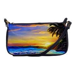 Sunrise At The Beach Shoulder Clutch Bag by GardenOfOphir