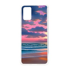 Sunset Over The Beach Samsung Galaxy S20plus 6 7 Inch Tpu Uv Case by GardenOfOphir