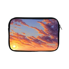 Summer Sunset Over Beach Apple Ipad Mini Zipper Cases by GardenOfOphir