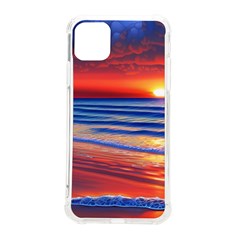 Golden Sunset Over Beach Iphone 11 Pro Max 6 5 Inch Tpu Uv Print Case by GardenOfOphir