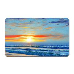 Reflecting On A Perfect Day Magnet (rectangular) by GardenOfOphir