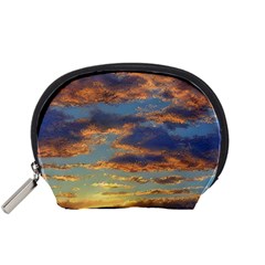 Sunrise Over The Sand Dunes Accessory Pouch (small) by GardenOfOphir