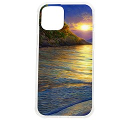 Sunset At The Surf Iphone 12 Pro Max Tpu Uv Print Case by GardenOfOphir