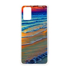 Modern Sunset Over The Ocean Samsung Galaxy S20plus 6 7 Inch Tpu Uv Case by GardenOfOphir