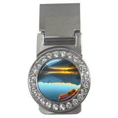 Gorgeous Lake Money Clips (cz)  by GardenOfOphir