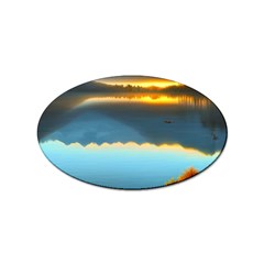 Gorgeous Lake Sticker Oval (100 Pack) by GardenOfOphir