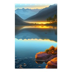 Gorgeous Lake Shower Curtain 48  X 72  (small)  by GardenOfOphir