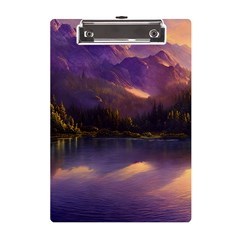 Colored Hues Sunset A5 Acrylic Clipboard