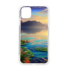 Breathtaking Sunset Iphone 11 Tpu Uv Print Case by GardenOfOphir