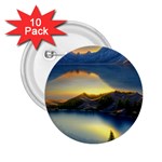 Crimson Sunset 2.25  Buttons (10 pack)  Front