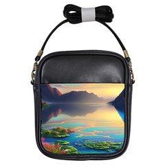 Exquisite Sunset Girls Sling Bag