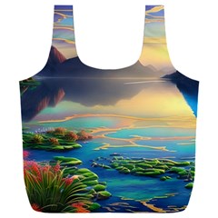 Exquisite Sunset Full Print Recycle Bag (XXL)