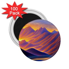 Great Sunset 2 25  Magnets (100 Pack)  by GardenOfOphir