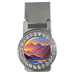 Great Sunset Money Clips (cz)  by GardenOfOphir