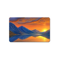 Glorious Sunset Magnet (name Card)