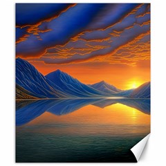 Glorious Sunset Canvas 20  X 24  by GardenOfOphir