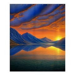 Glorious Sunset Shower Curtain 60  X 72  (medium)  by GardenOfOphir