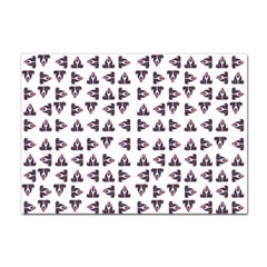 Happy Hound Funny Cute Gog Pattern Sticker A4 (100 Pack) by dflcprintsclothing