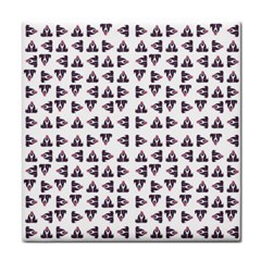 Happy Hound Funny Cute Gog Pattern Face Towel by dflcprintsclothing