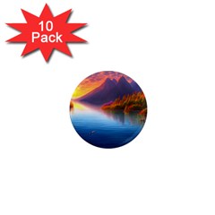 Immaculate Sunset 1  Mini Magnet (10 Pack) 