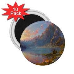 Marvelous Sunset 2 25  Magnets (10 Pack)  by GardenOfOphir