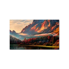 Opulent Sunset Sticker (rectangular)