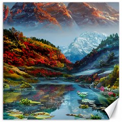 Breathtaking Landscape Scene Canvas 20  X 20  by GardenOfOphir