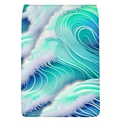 Stunning Pastel Blue Ocean Waves Removable Flap Cover (S)
