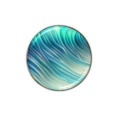 Pastel Ocean Waves Hat Clip Ball Marker