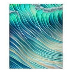 Pastel Ocean Waves Shower Curtain 60  X 72  (medium)  by GardenOfOphir