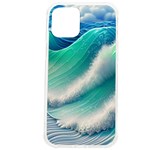 Beautiful Abstract Pastel Ocean Waves iPhone 12 Pro max TPU UV Print Case Front