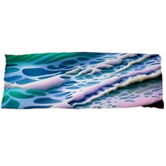 Shore Blue Ocean Waves Body Pillow Case Dakimakura (two Sides) by GardenOfOphir