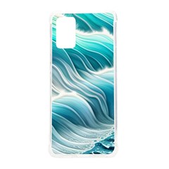 Pastel Blue Ocean Waves Iii Samsung Galaxy S20plus 6 7 Inch Tpu Uv Case by GardenOfOphir