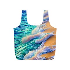 Waves At The Ocean s Edge Full Print Recycle Bag (s)