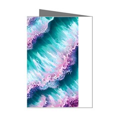 Summer Waves In Pink Iii Mini Greeting Cards (Pkg of 8)