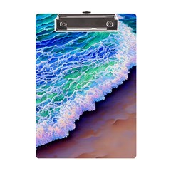 Blue Wave Ii A5 Acrylic Clipboard