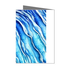 Nature Ocean Waves Mini Greeting Cards (pkg Of 8) by GardenOfOphir