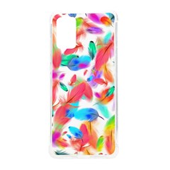 Feathers Pattern Background Colorful Plumage Samsung Galaxy S20plus 6 7 Inch Tpu Uv Case by Ravend