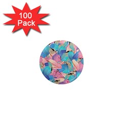 Painting Watercolor Abstract Design Artistic Ink 1  Mini Magnets (100 Pack)  by Ravend