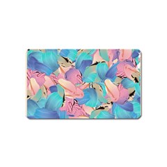 Painting Watercolor Abstract Design Artistic Ink Magnet (name Card)