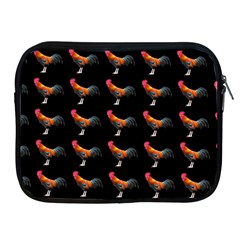 Background Pattern Chicken Fowl Cockerel Livestock Apple Ipad 2/3/4 Zipper Cases by Ravend