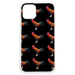 Background Pattern Chicken Fowl Cockerel Livestock Iphone 12/12 Pro Tpu Uv Print Case by Ravend