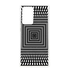 Focus Squares Optical Illusion Background Pattern Samsung Galaxy Note 20 Ultra Tpu Uv Case