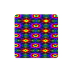 Colorfull Wallpaper Square Magnet