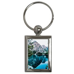 Lake Key Chain (rectangle) by artworkshop