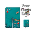 Dock Playing Cards 54 Designs (Mini) Front - Heart7