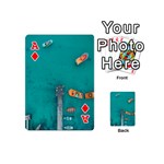 Dock Playing Cards 54 Designs (Mini) Front - DiamondA