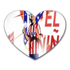 Fernando Torres Wallpaper Heart Mousepad by artworkshop