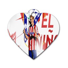 Fernando Torres Wallpaper Dog Tag Heart (one Side) by artworkshop