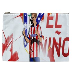 Fernando Torres Wallpaper Cosmetic Bag (xxl) by artworkshop